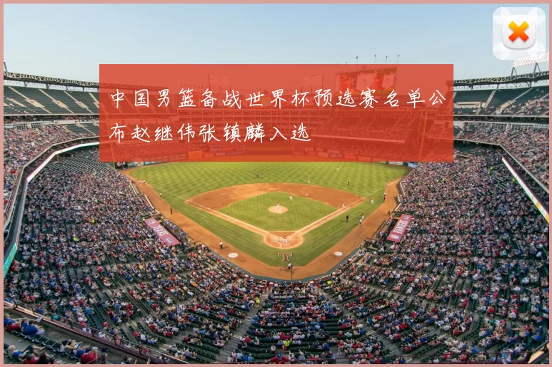 中国男篮备战世界杯预选赛名单公布赵继伟张镇麟入选